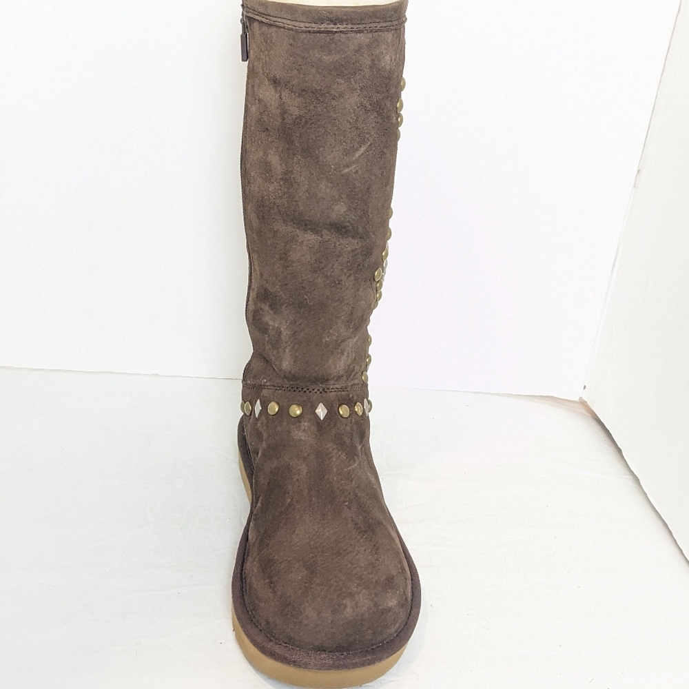 UGG Avondale suede and shearling boots - Picture 3 of 16